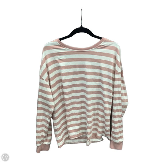 Top Long Sleeve By Zesica In Striped Pattern, Size: Xl