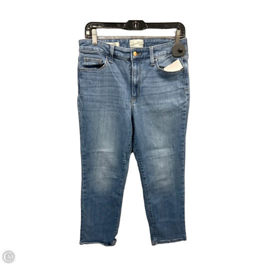 Jeans Straight By Universal Thread In Blue Denim, Size: 8