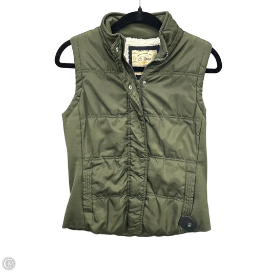 Vest Puffer & Quilted By Ci Sono In Green, Size: M