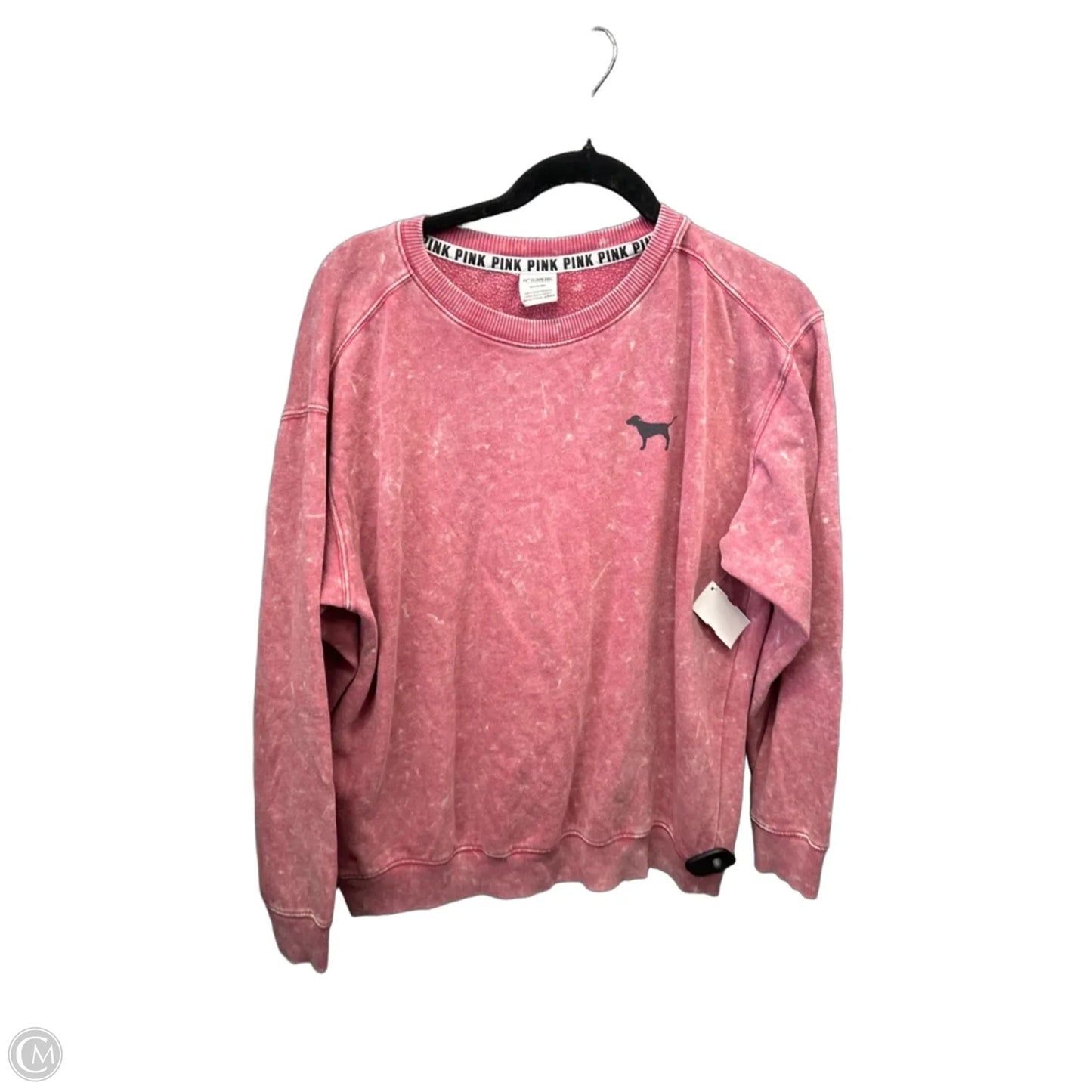 Top Long Sleeve By Pink In Pink, Size: M