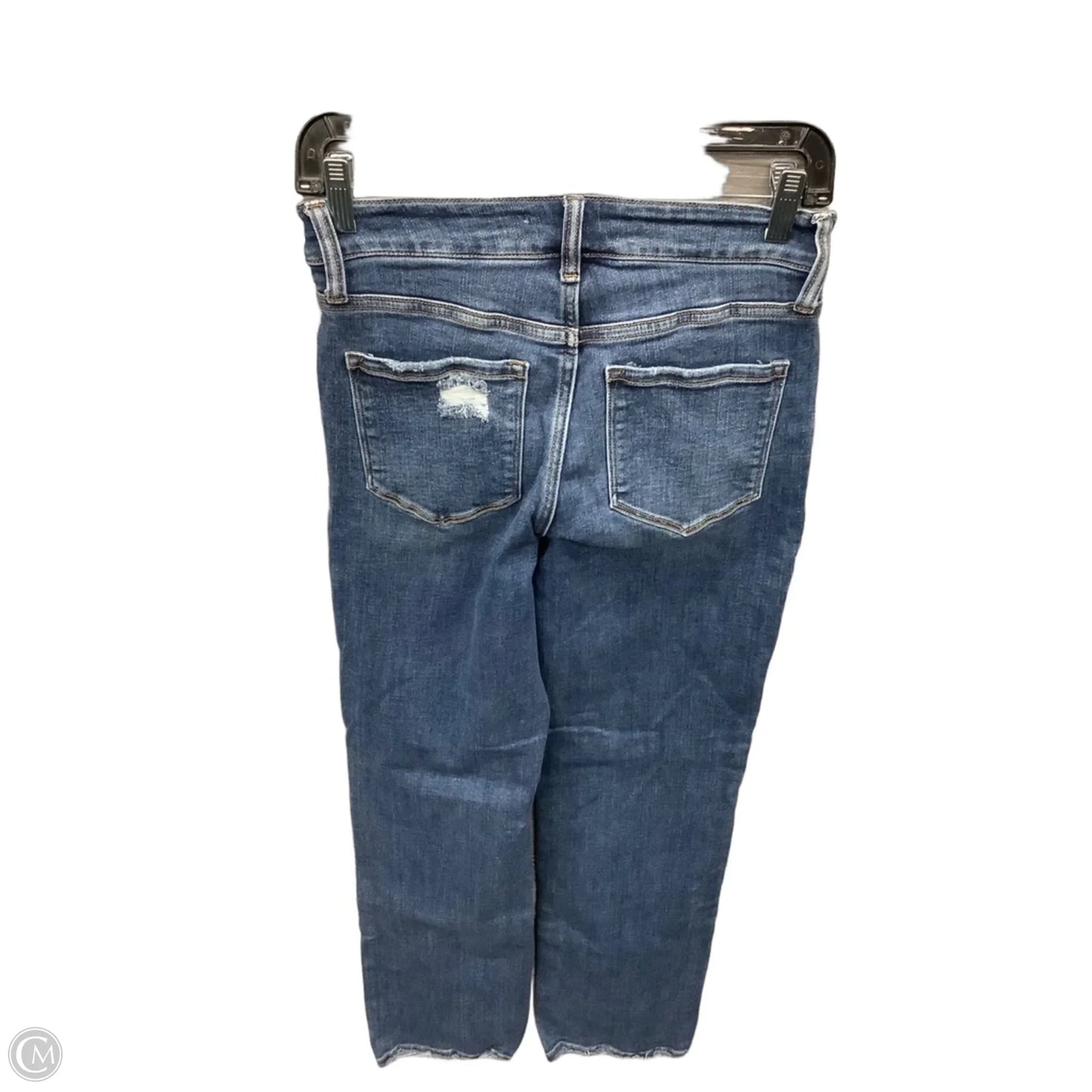 Jeans Straight By Vervet In Blue Denim, Size: 2