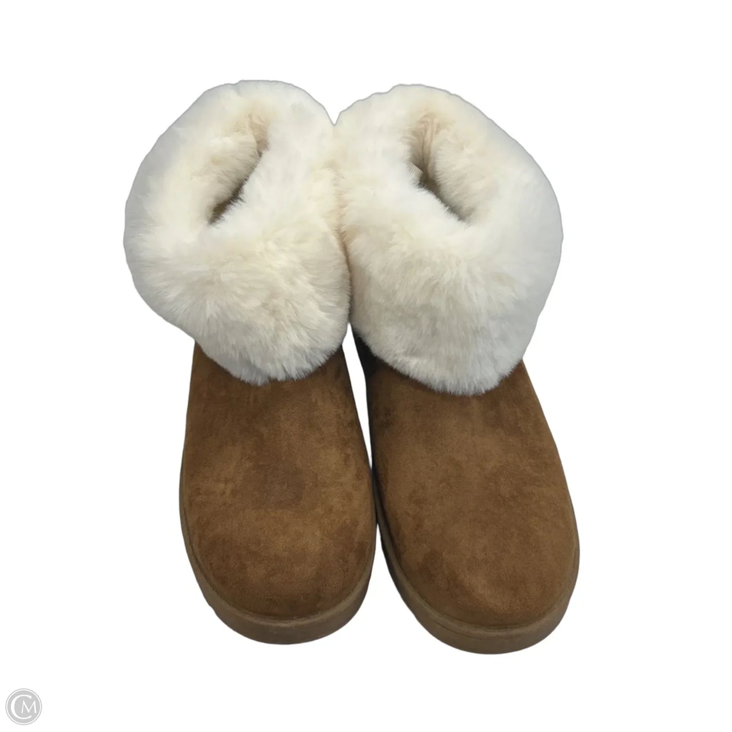 Boots Ankle Flats By White Mountain In Brown, Size: 8