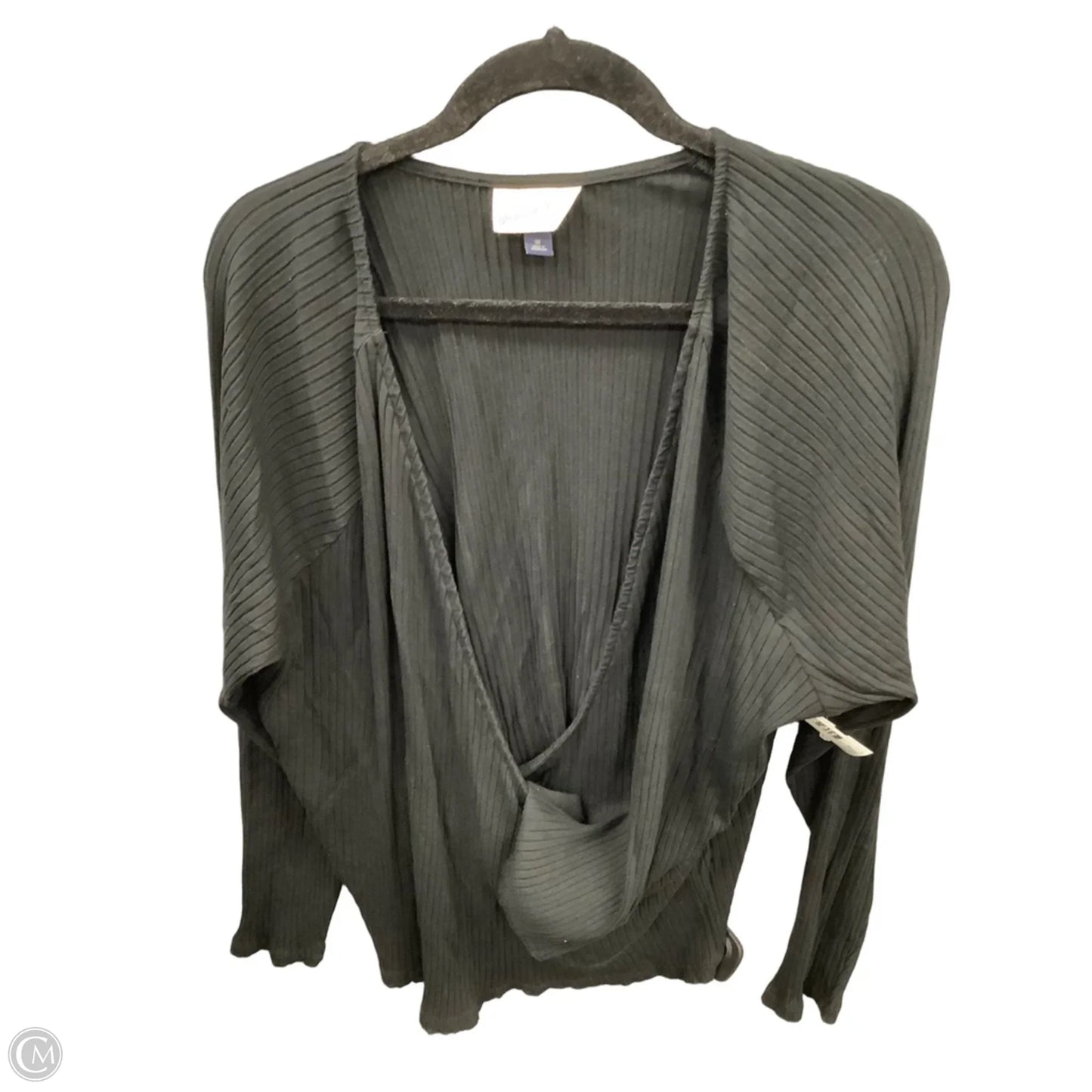 Top Long Sleeve By Universal Thread In Black, Size: 3x