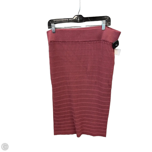 Skirt Suit 2pc By Apt 9 In Red, Size: Xl
