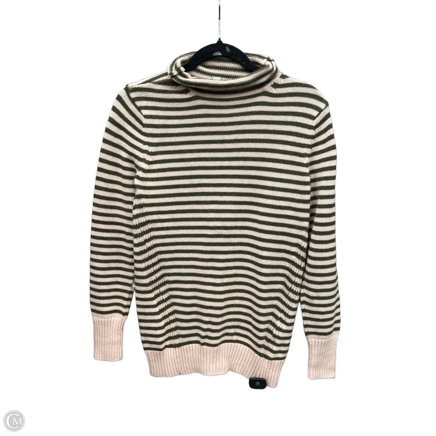 Sweater By Clothes Mentor In Striped Pattern, Size: S