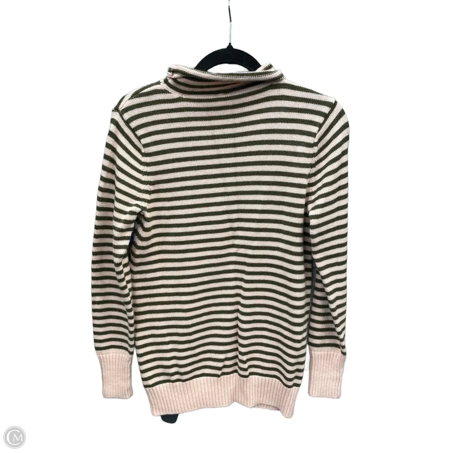 Sweater By Clothes Mentor In Striped Pattern, Size: S