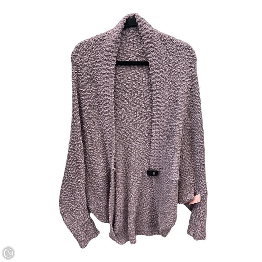 Cardigan By Clothes Mentor In Purple, Size: Xxl