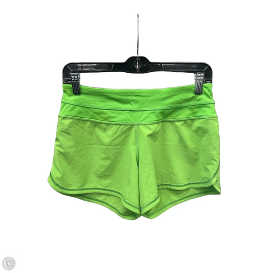 Athletic Shorts By Lululemon In Green, Size: S