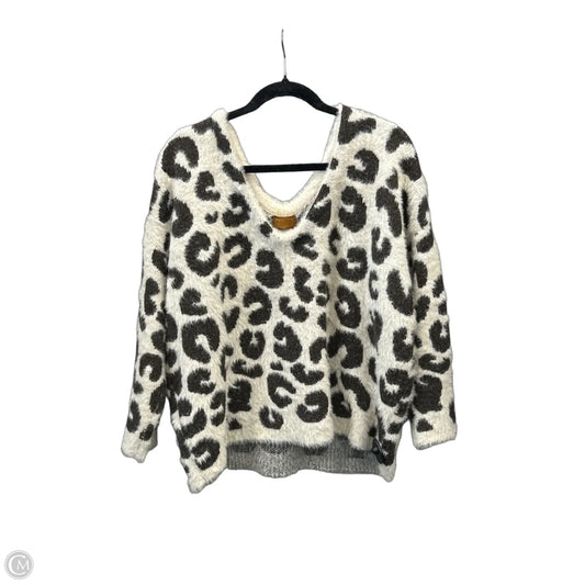 Sweater By Pol In Animal Print, Size: S