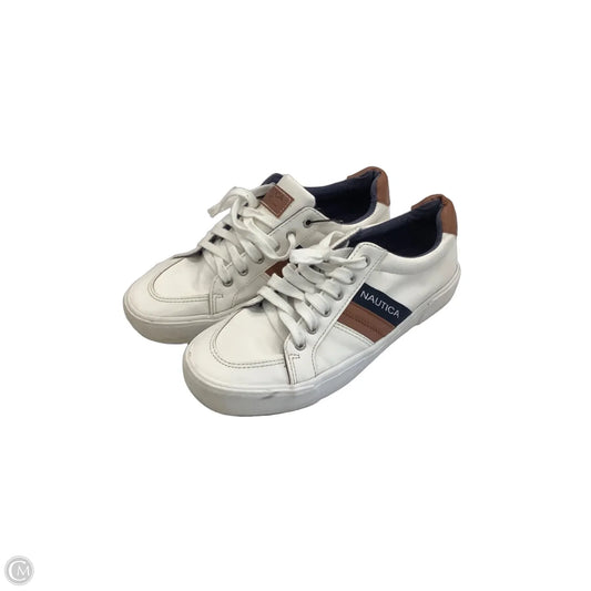 Shoes Sneakers By Nautica In White, Size: 8