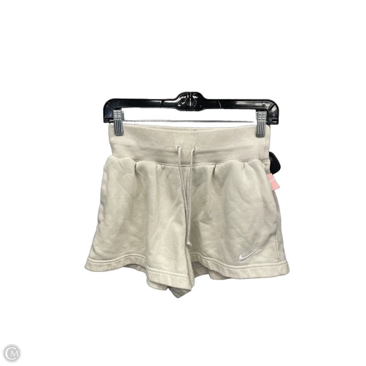 Athletic Shorts By Nike In Tan, Size: Sp