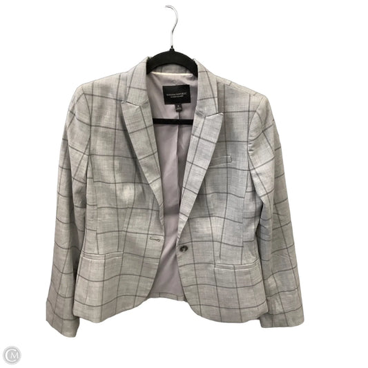 Blazer By Banana Republic In Grey, Size: S
