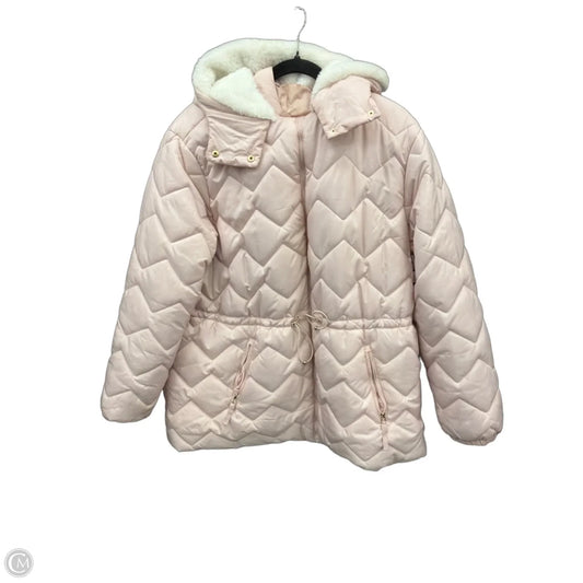 Coat Puffer & Quilted By Clothes Mentor In Pink, Size: 2x