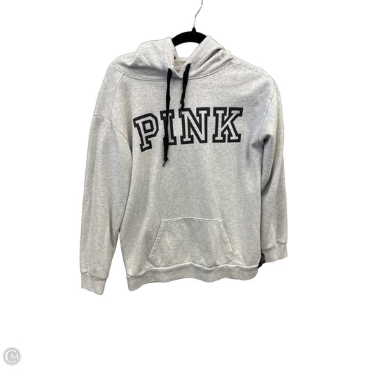 Sweatshirt Hoodie By Victorias Secret In White, Size: Xs