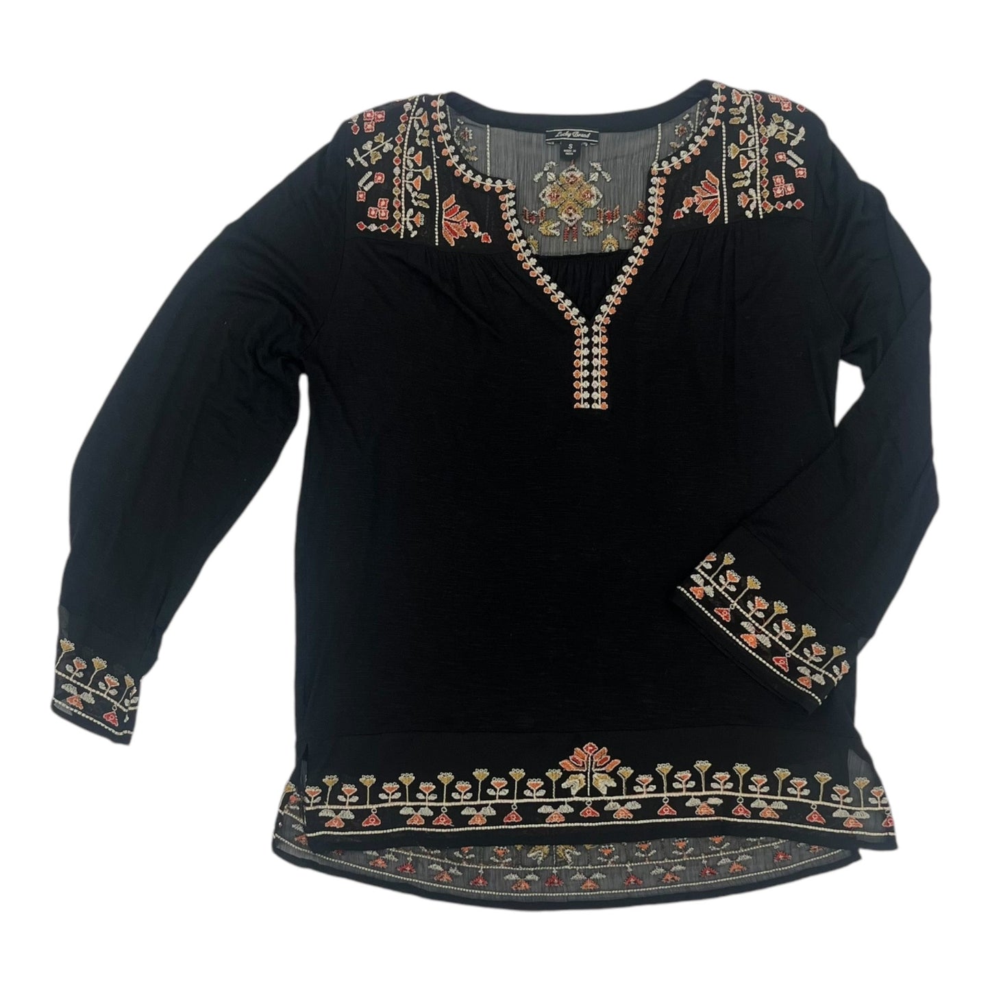 Top Ls By Lucky Brand In Black, Size:S