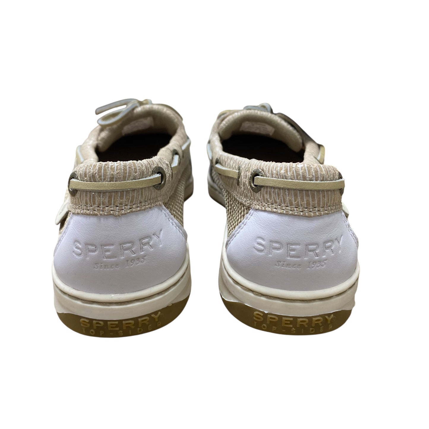 Shoes Flats By Sperry In Beige, Size:7