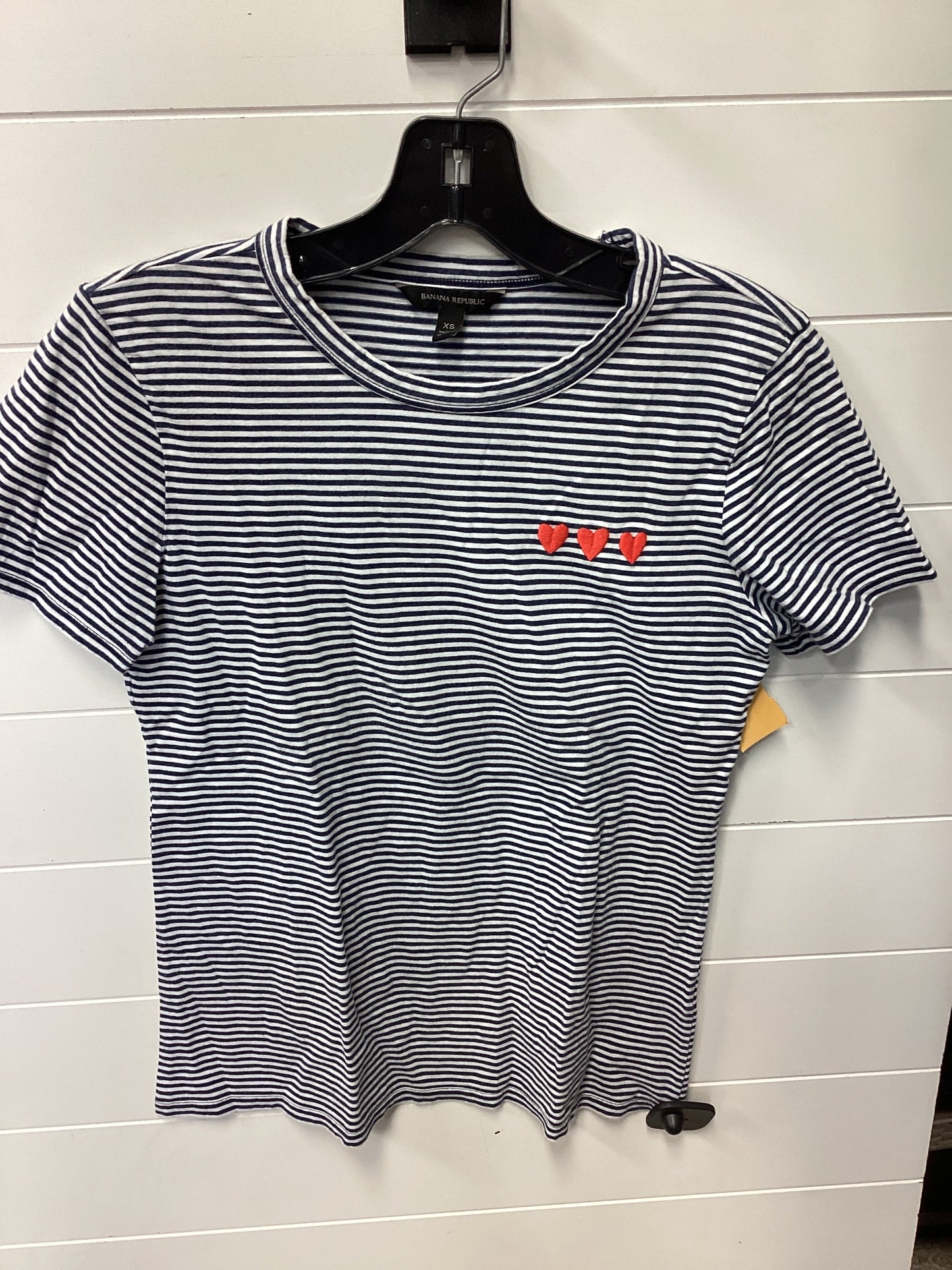 Top Ss By Banana Republic In Blue, Size:Xs