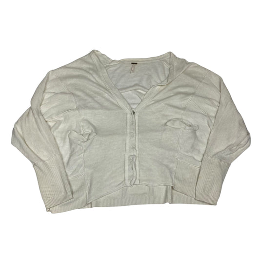 Cardigan By Free People In Cream, Size:M