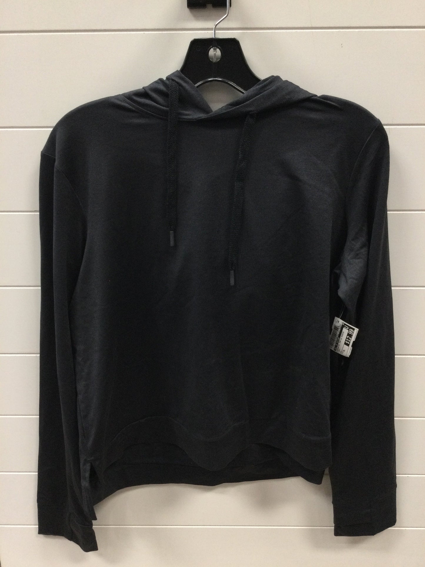 Athletic Top Ls Hoodie By All In Motion In Grey, Size:Xl