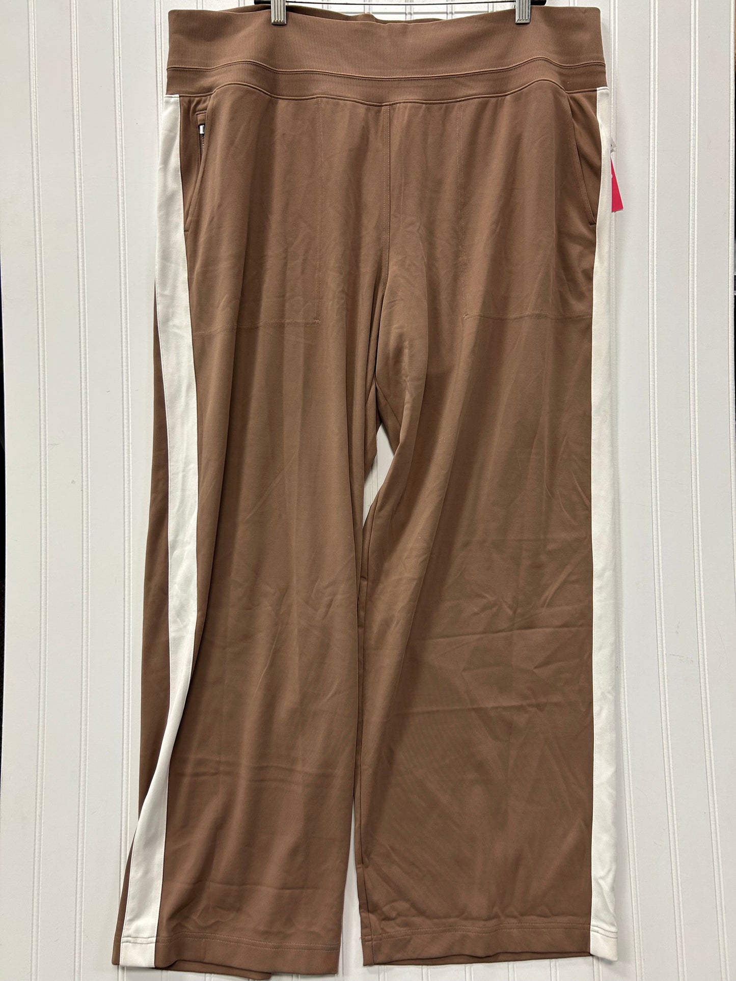 Athletic Pants By Athleta In Brown, Size:2X
