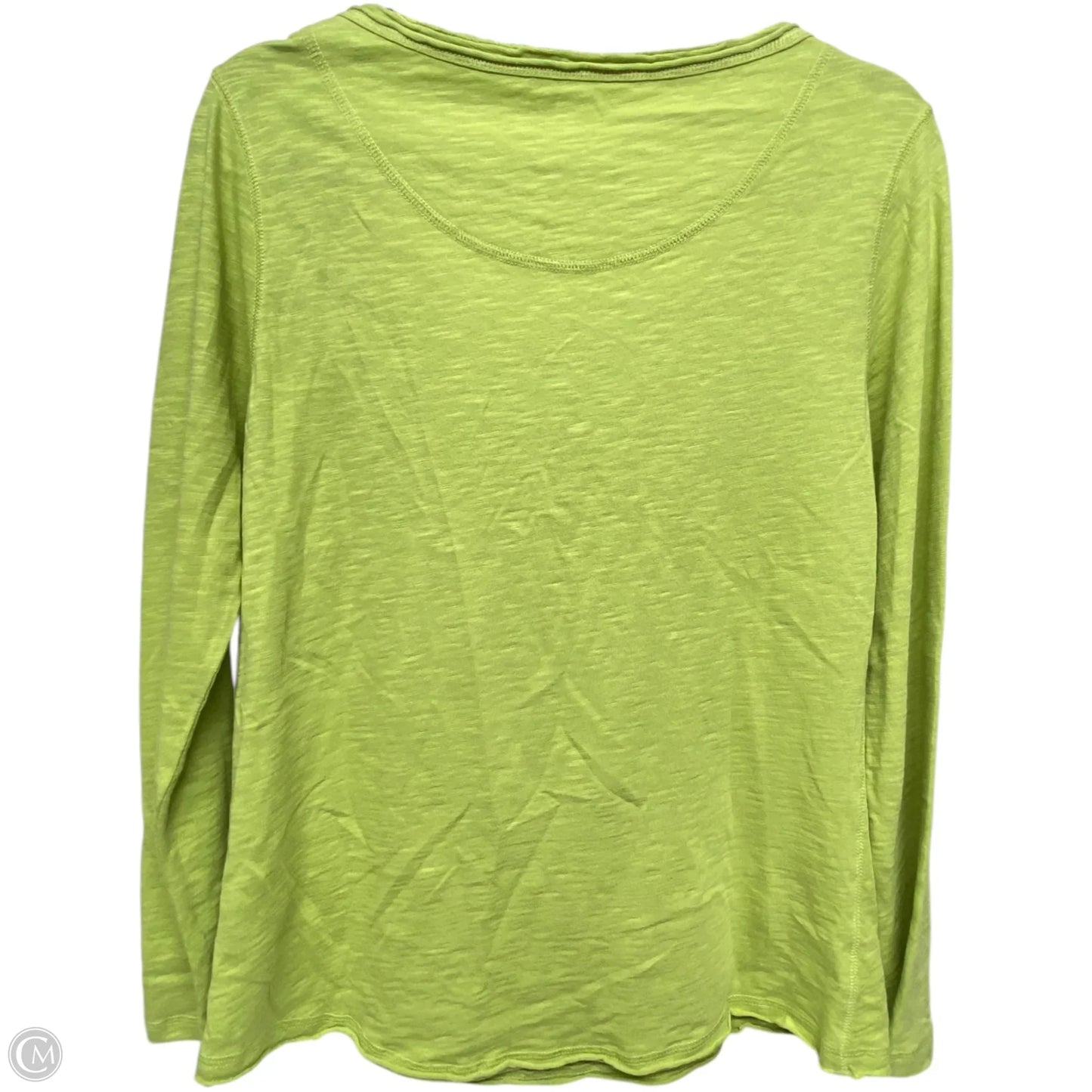 Top Long Sleeve By Soft Surroundings In Green, Size: S