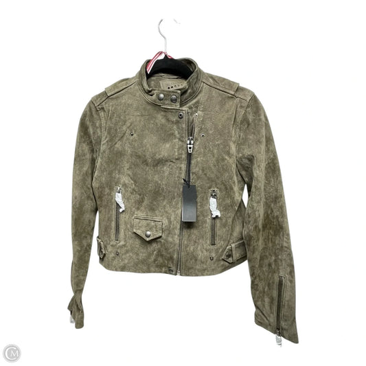 Jacket Moto Leather By Blanknyc In Brown, Size: S