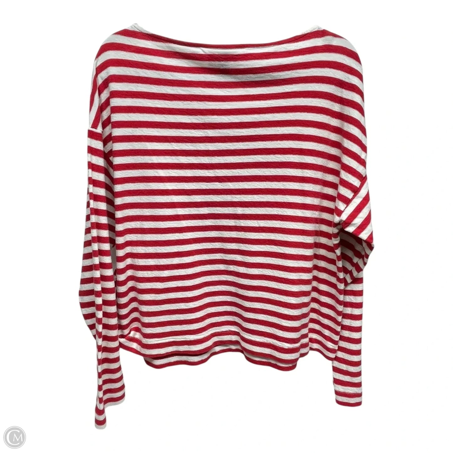 Sweater By Universal Thread In Red & White, Size: L