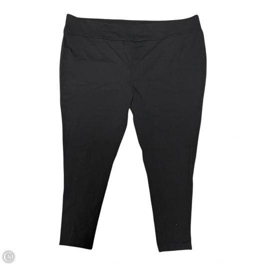 Pants Leggings By Terra & Sky In Black, Size: 4x