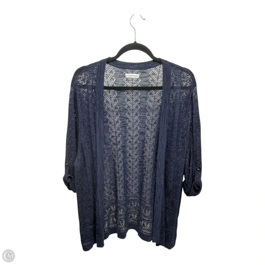 Cardigan By Croft And Barrow In Navy, Size: M