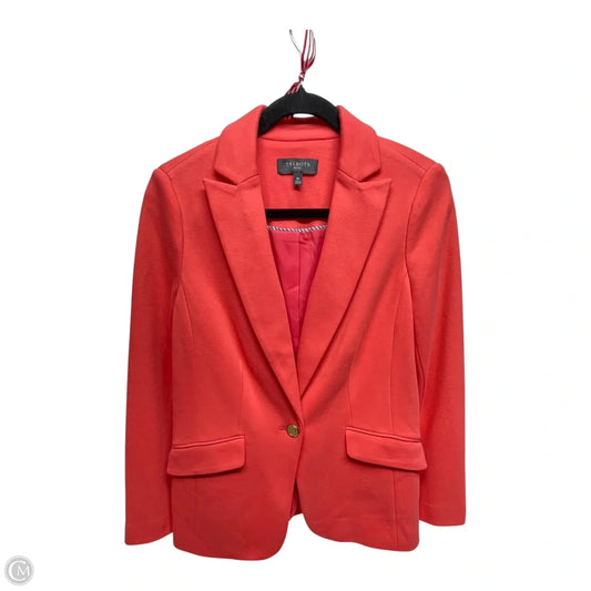 Blazer By Talbots In Coral, Size: 8p