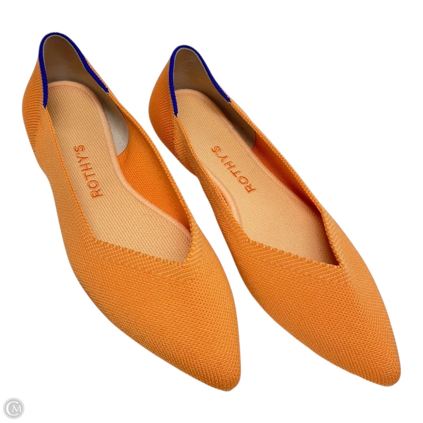 Shoes Flats By Rothys In Orange, Size: 6.5