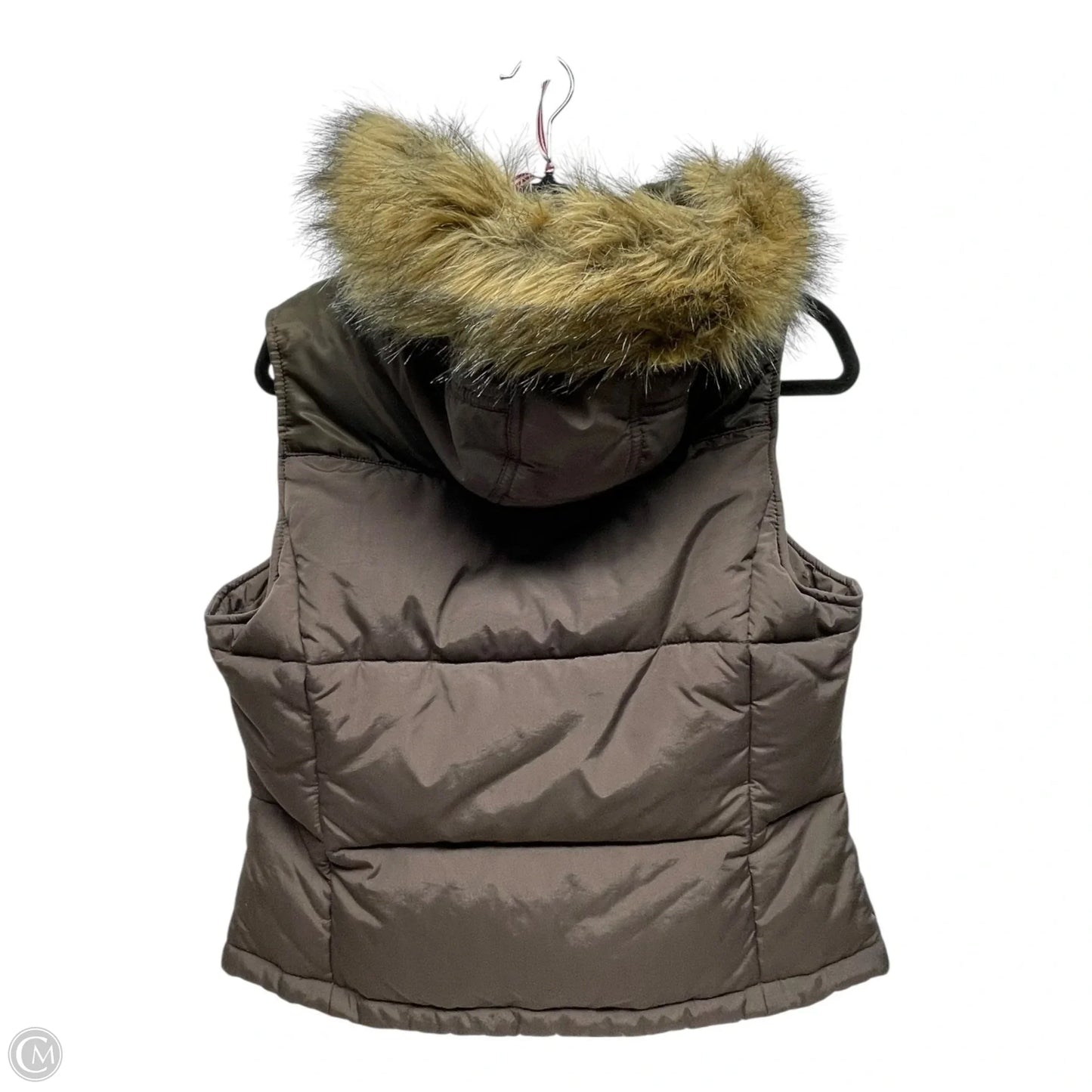 Vest Puffer & Quilted By Polo Ralph Lauren In Brown, Size: S