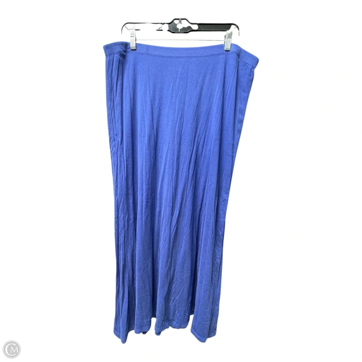 Skirt Maxi By Eileen Fisher In Blue, Size: Xl