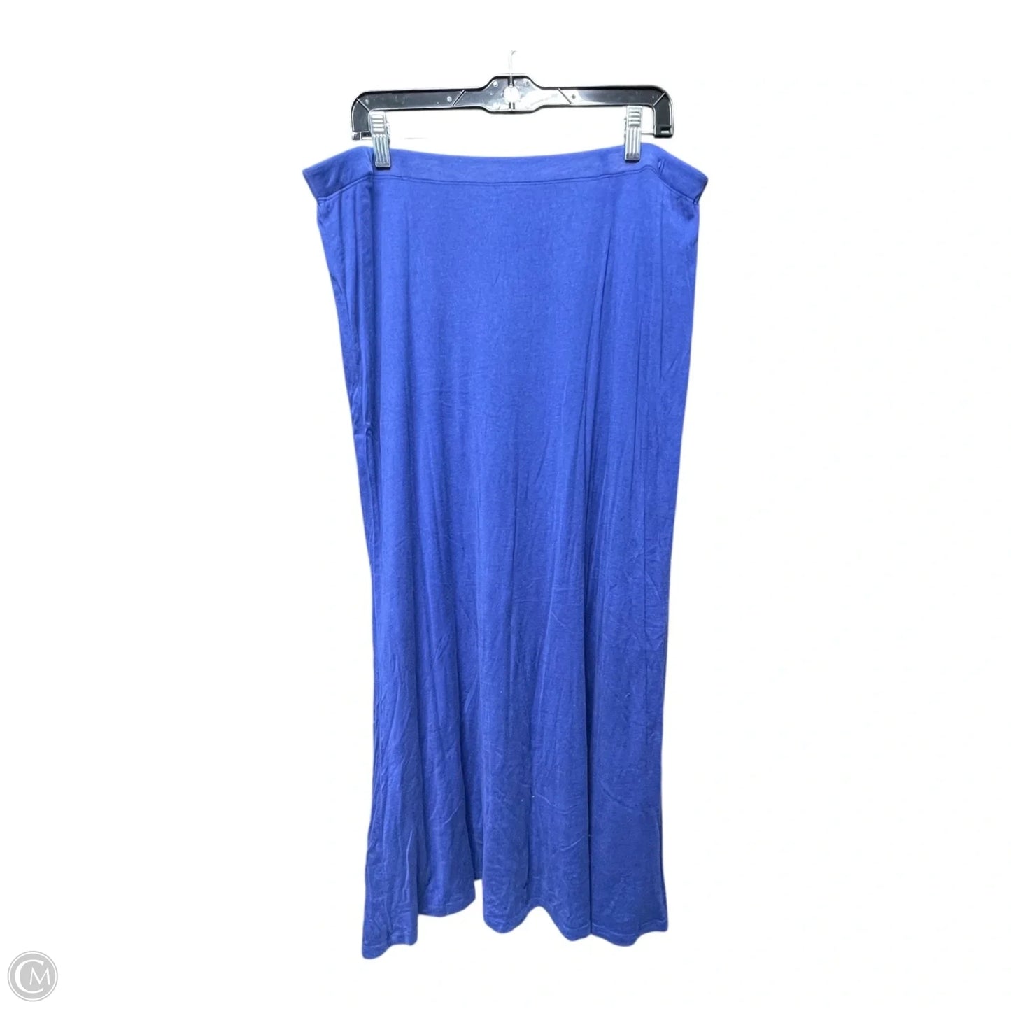 Skirt Maxi By Eileen Fisher In Blue, Size: Xl