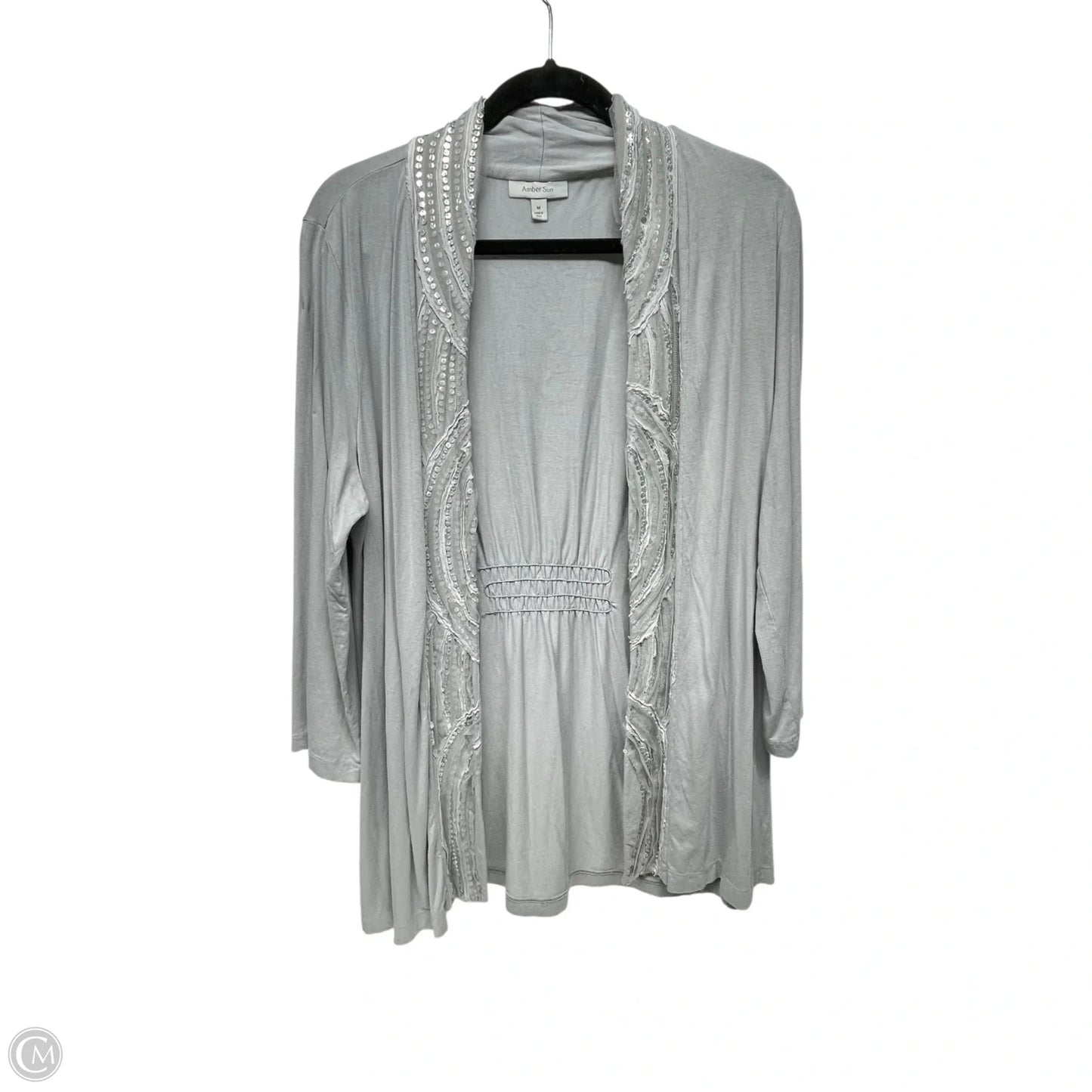Cardigan By Amber Sun In Grey, Size: L