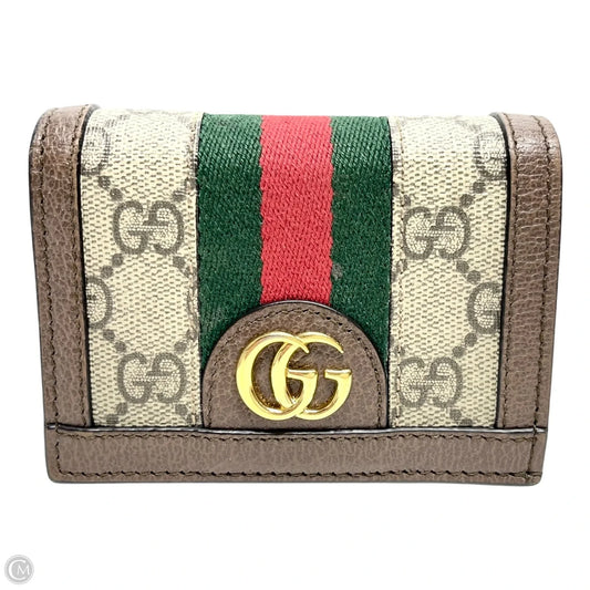 Wallet Luxury Designer By Gucci, Size: Small