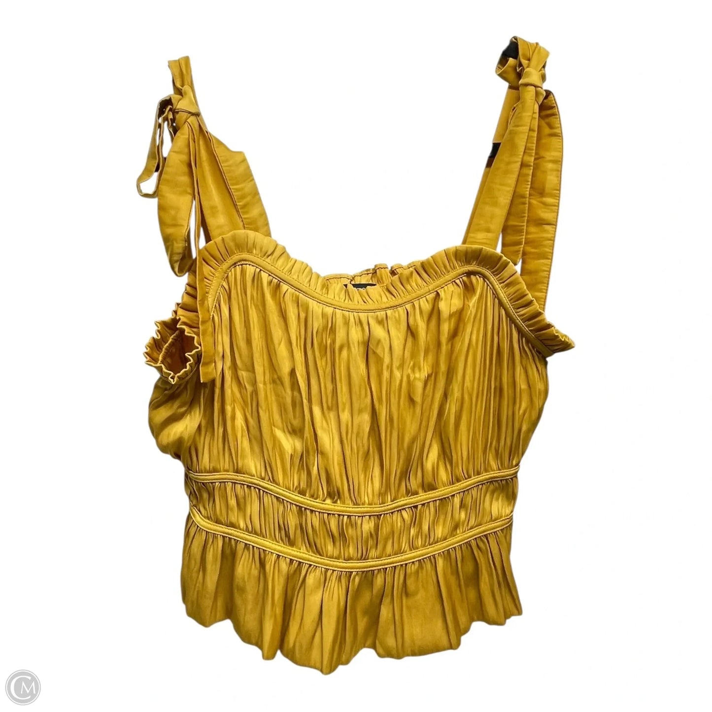 Skirt Set 2pc By Rachel Zoe In Gold, Size: Xs