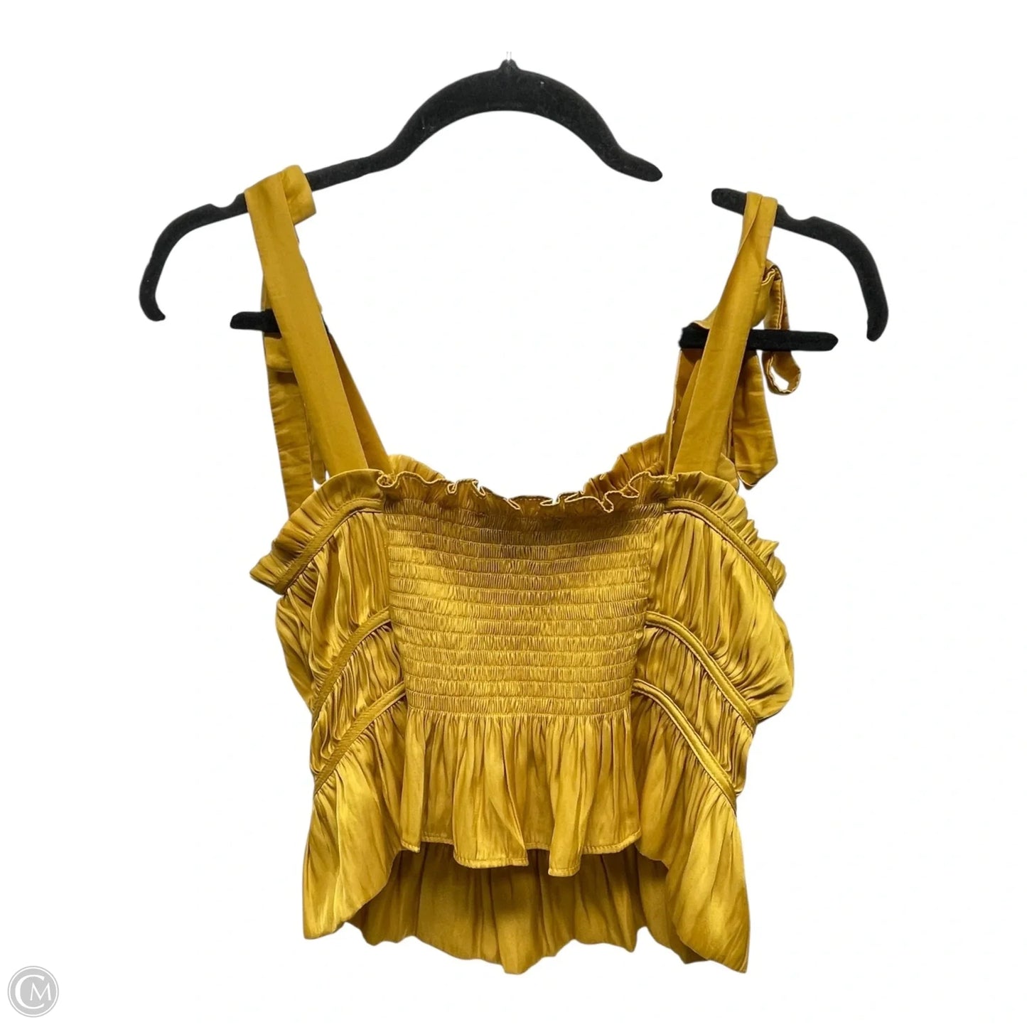Skirt Set 2pc By Rachel Zoe In Gold, Size: Xs