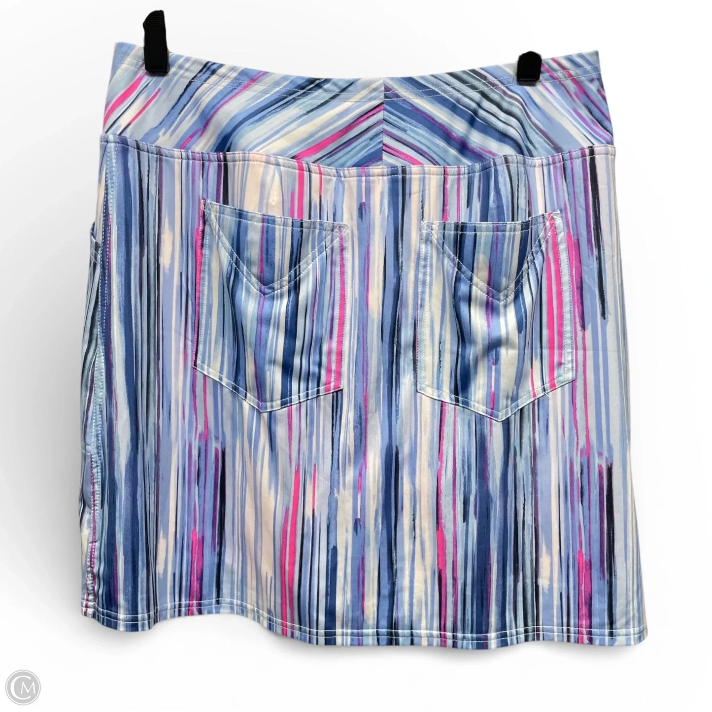 Athletic Skort By Jofit In Blue & Pink, Size: M