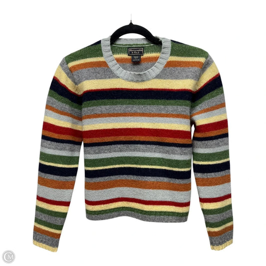 Sweater By Abercrombie And Fitch In Striped Pattern, Size: M