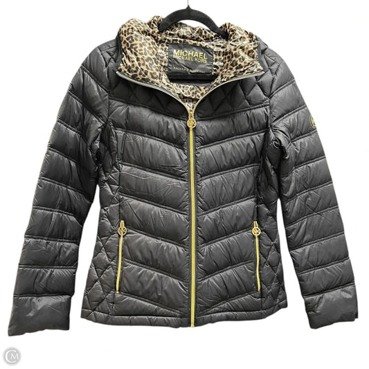 Jacket Puffer & Quilted By Michael By Michael Kors In Black, Size: S