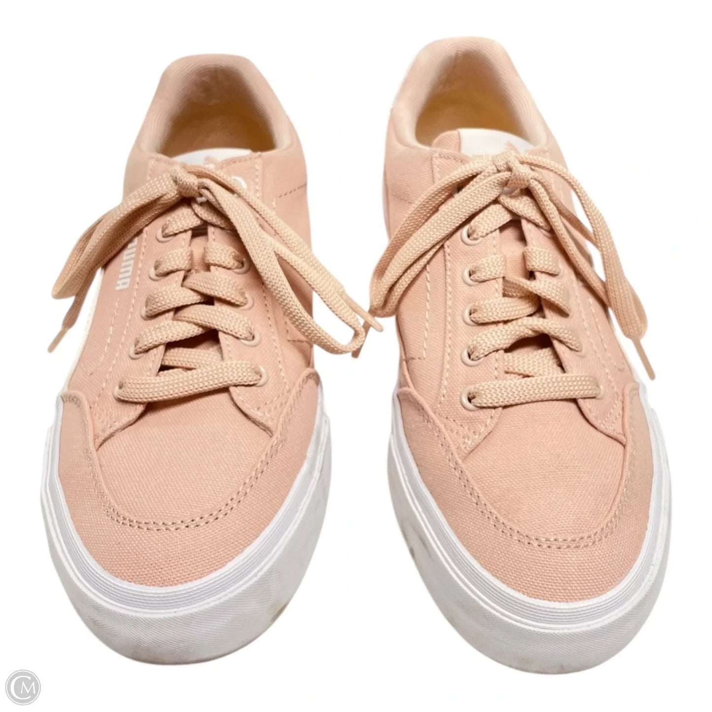 Shoes Sneakers By Puma In Pink & White, Size: 8