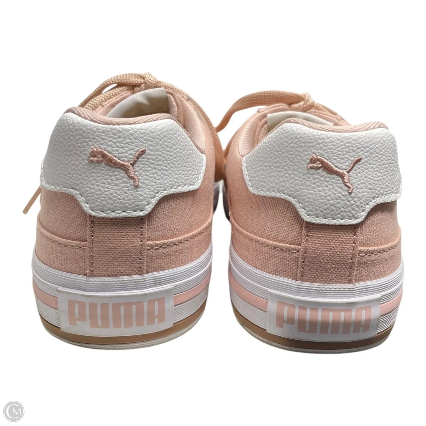 Shoes Sneakers By Puma In Pink & White, Size: 8