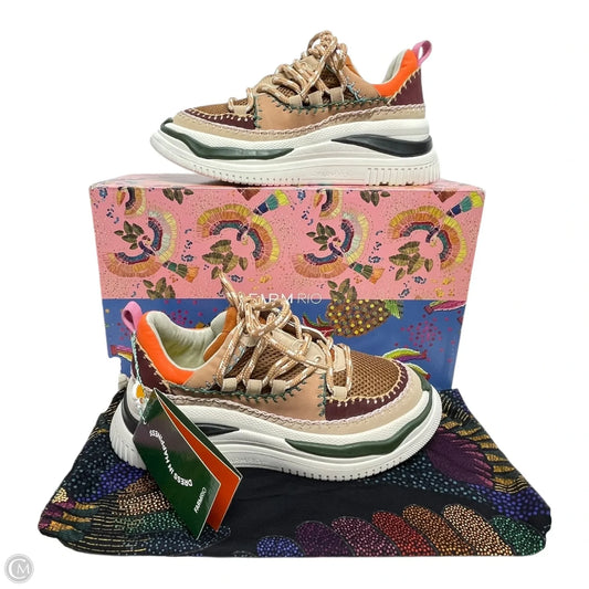 Shoes Sneakers Platform By Farm Rio In Multi-colored, Size: 7