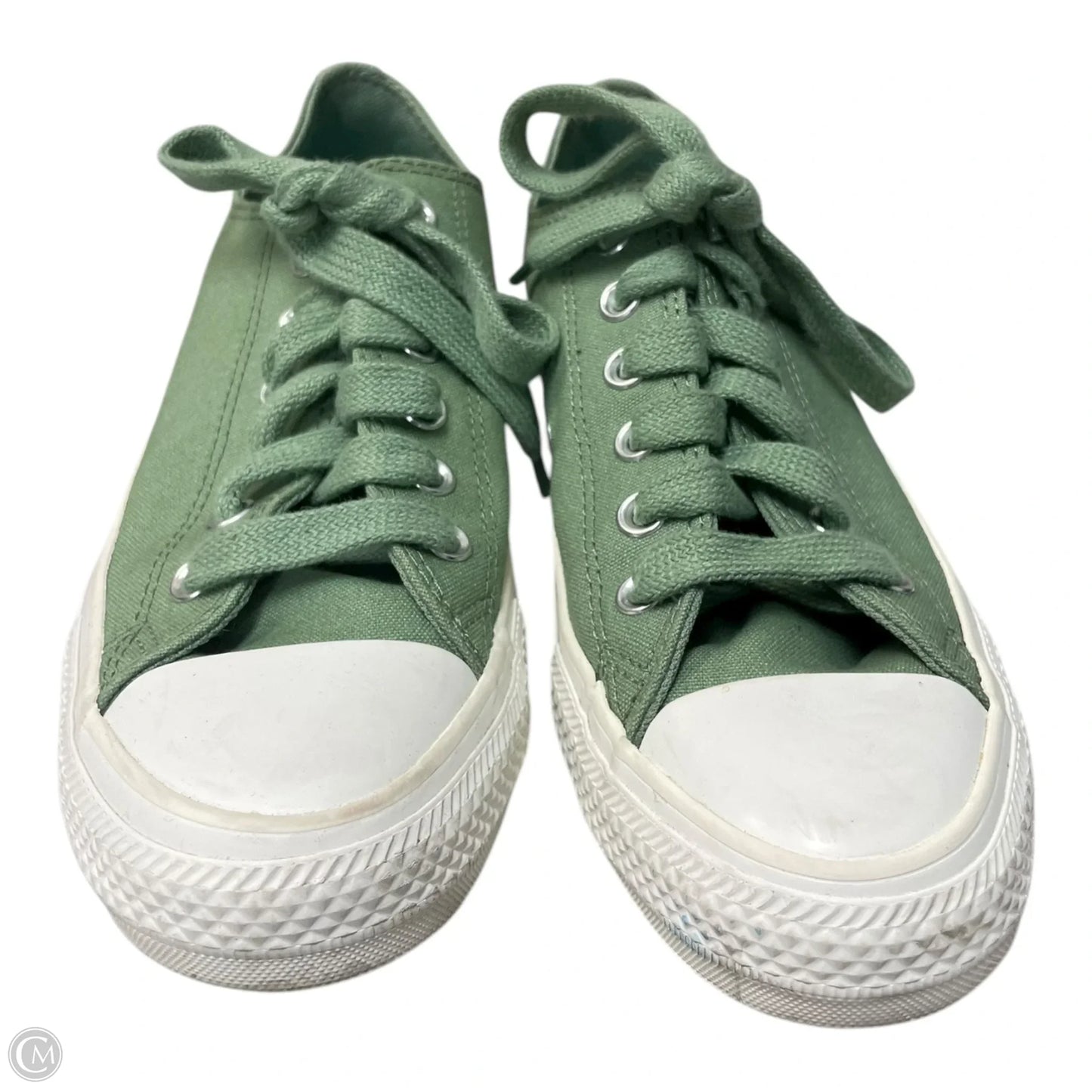 Shoes Sneakers By Converse In Green, Size: 8