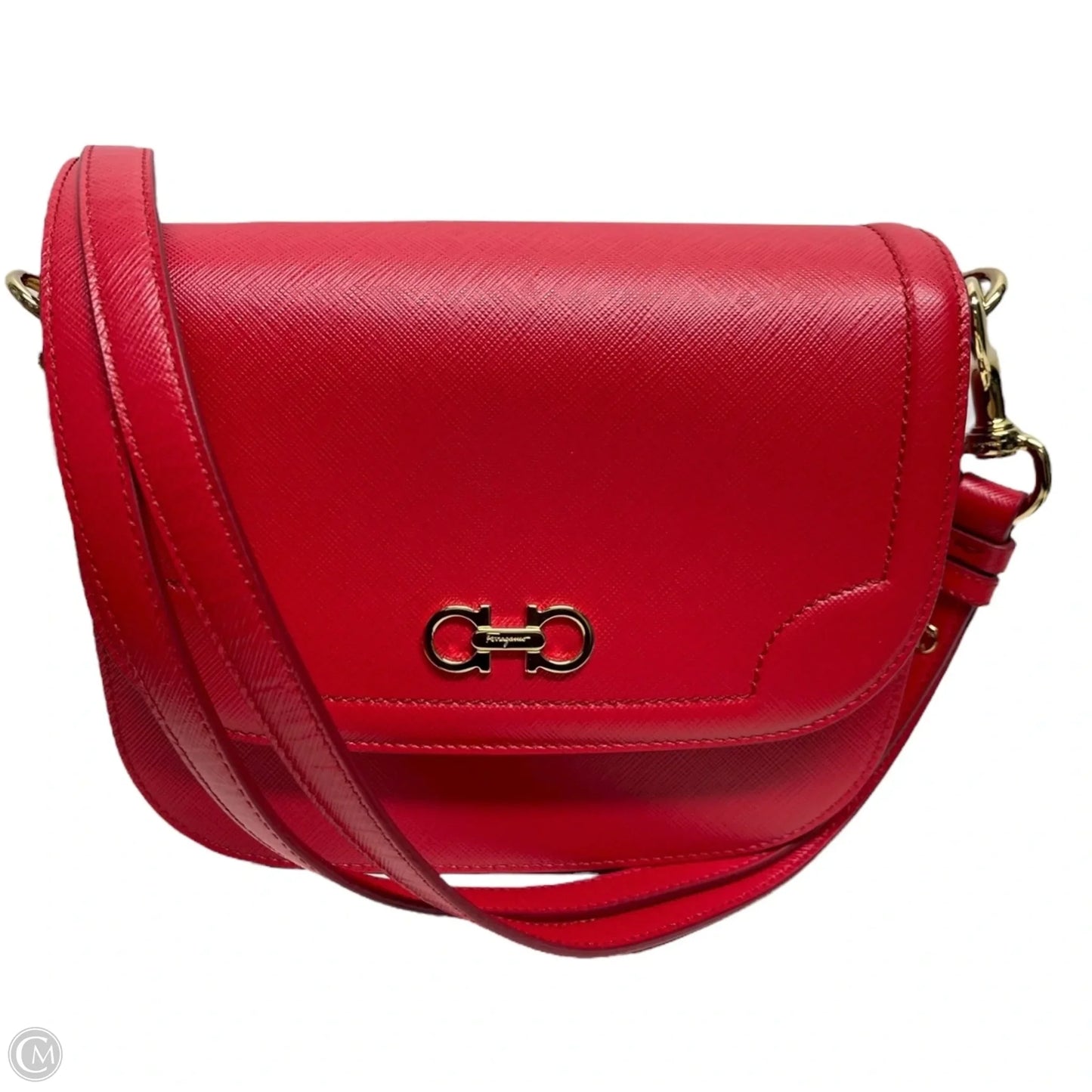 Handbag Luxury Designer By Ferragamo, Size: Small