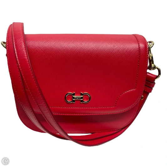 Handbag Luxury Designer By Ferragamo, Size: Small
