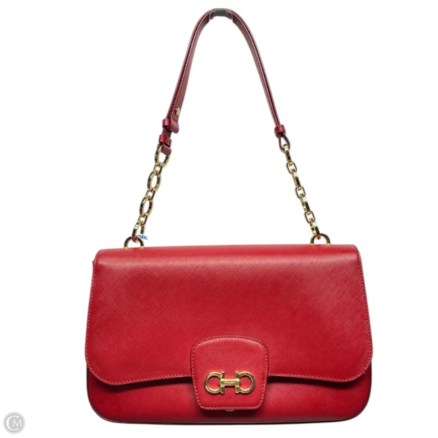 Handbag Luxury Designer By Ferragamo, Size: Medium