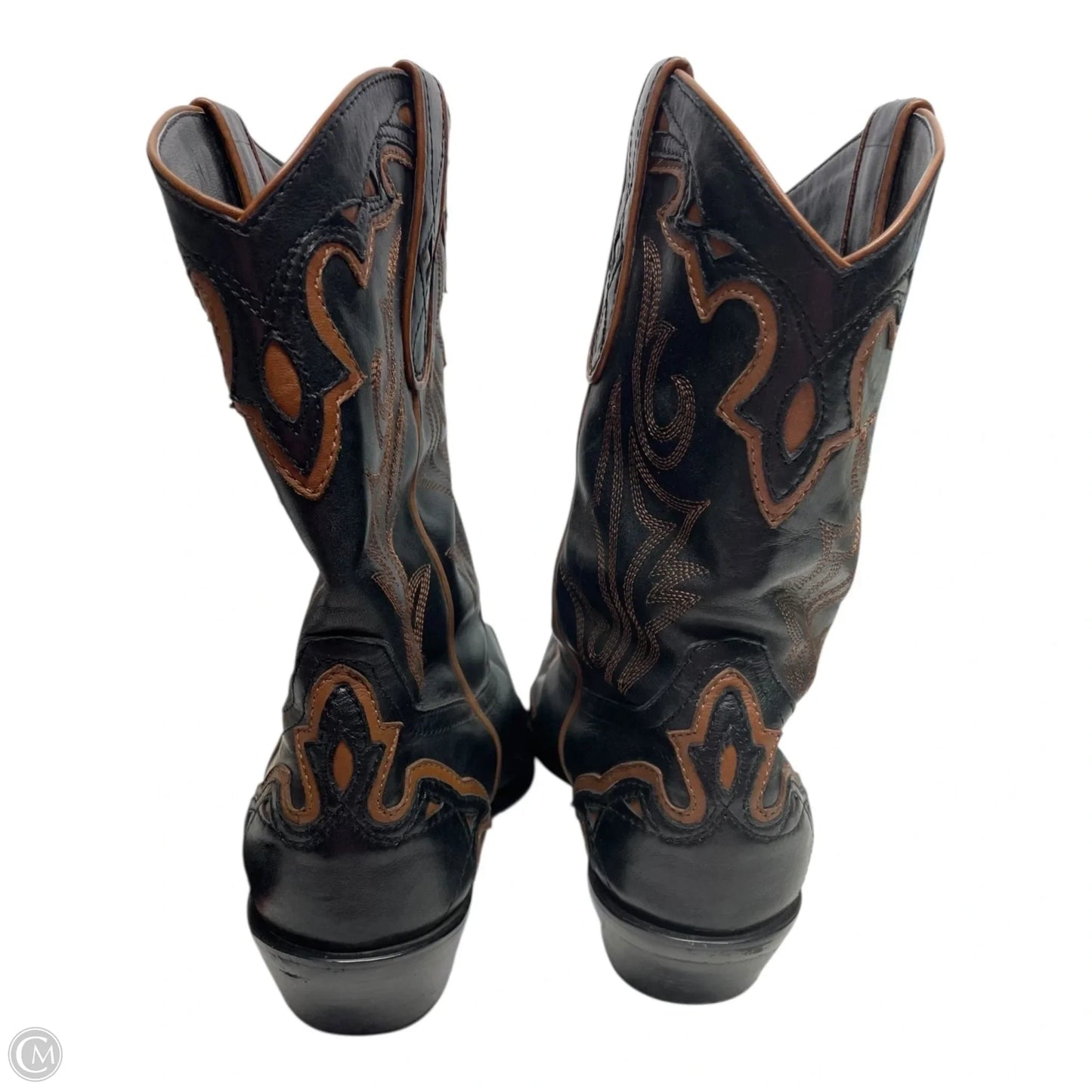 Boots Western By Coldwater Creek In Black & Blue, Size: 9