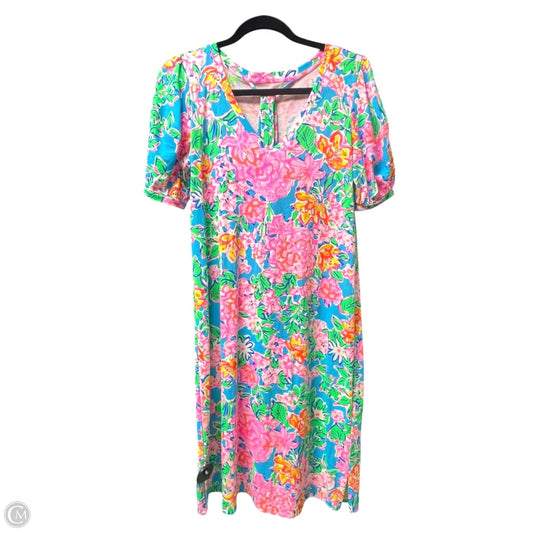 Dress Designer By Lilly Pulitzer In Blue & Pink, Size: S